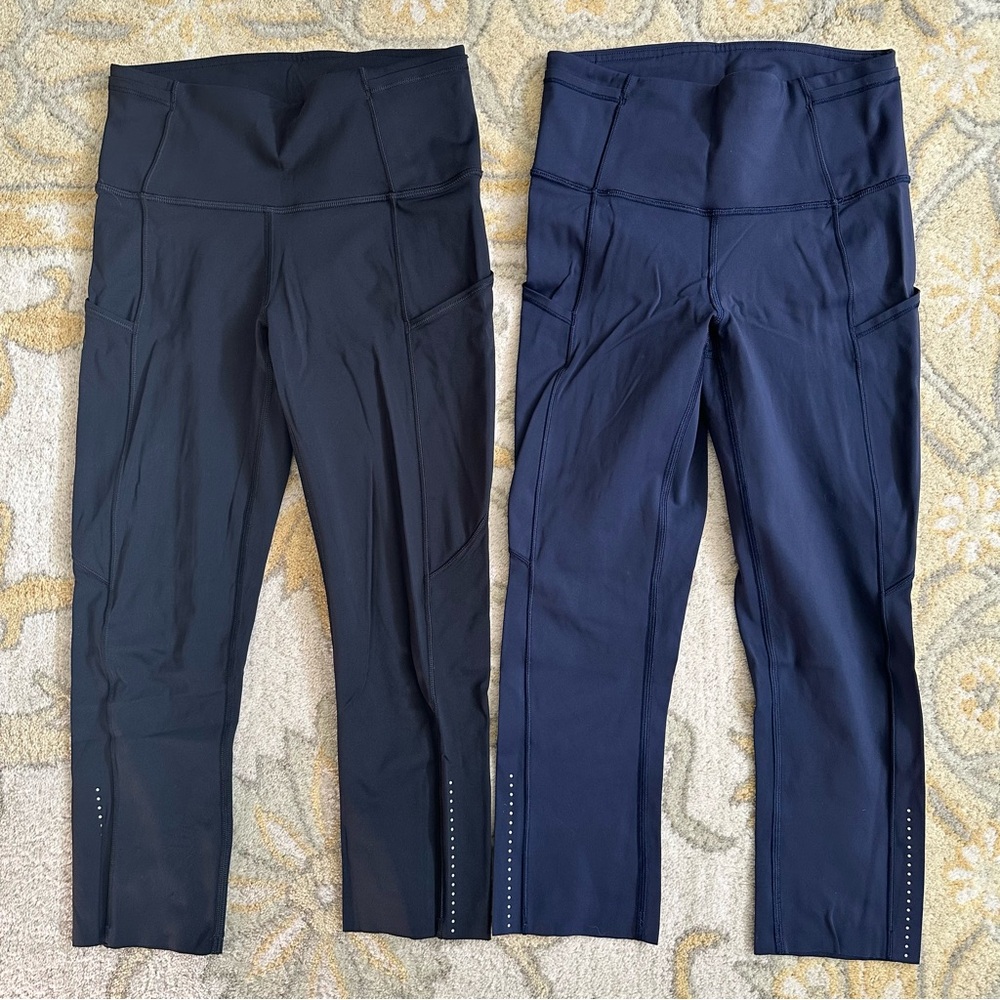 Pair of Lululemon Fast & Free Cropped Leggings 4